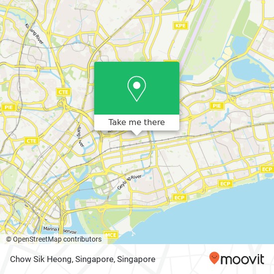 Chow Sik Heong, Singapore map