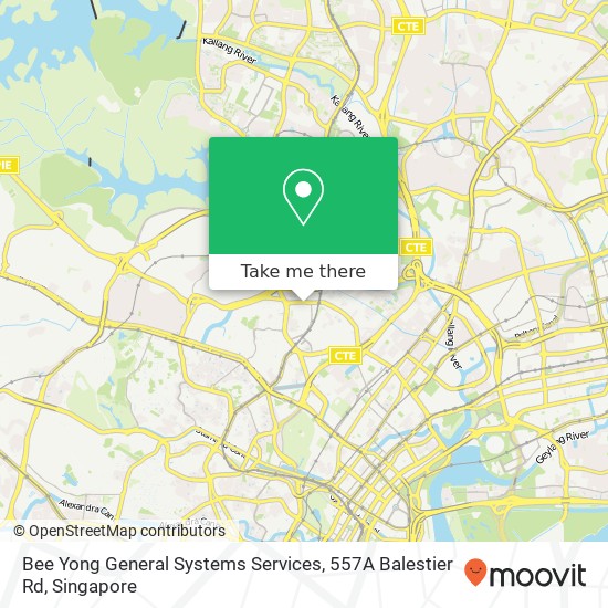 Bee Yong General Systems Services, 557A Balestier Rd map