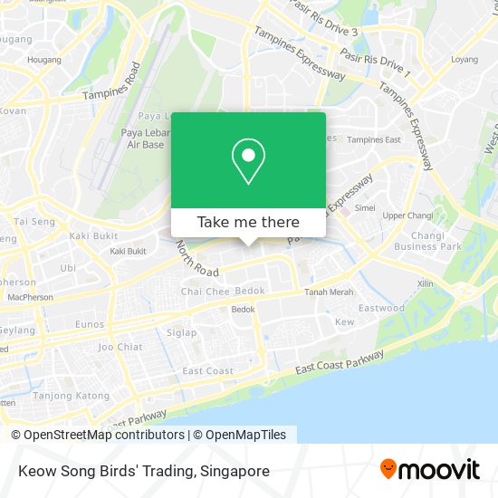 Keow Song Birds' Trading map