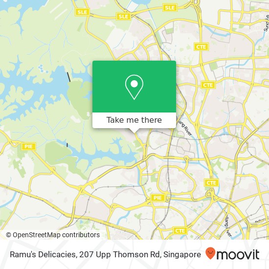 Ramu's Delicacies, 207 Upp Thomson Rd map