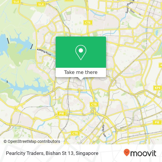 Pearlcity Traders, Bishan St 13地图