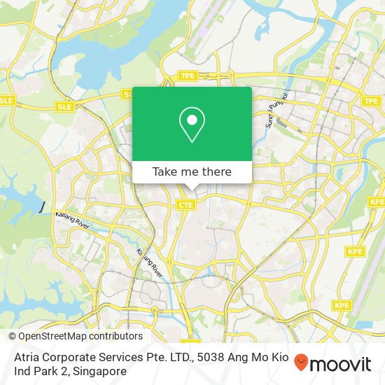 Atria Corporate Services Pte. LTD., 5038 Ang Mo Kio Ind Park 2地图