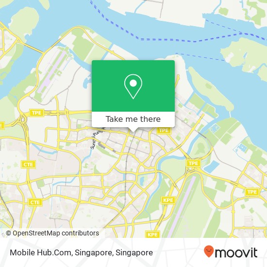 Mobile Hub.Com, Singapore map