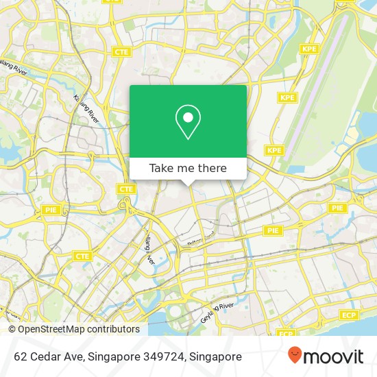 62 Cedar Ave, Singapore 349724 map