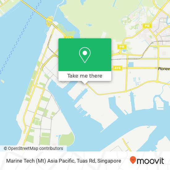 Marine Tech (Mt) Asia Pacific, Tuas Rd map