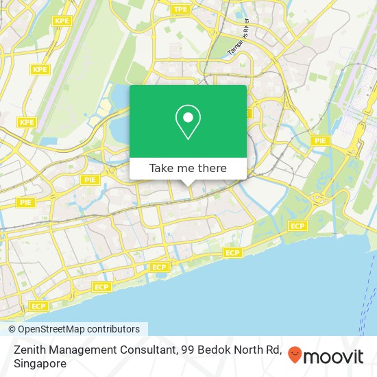 Zenith Management Consultant, 99 Bedok North Rd地图