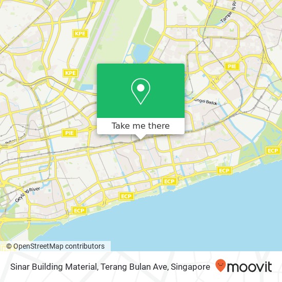 Sinar Building Material, Terang Bulan Ave map