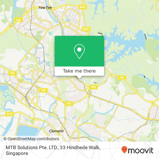 MTB Solutions Pte. LTD., 33 Hindhede Walk map