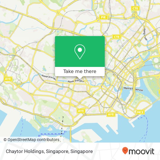 Chaytor Holdings, Singapore地图