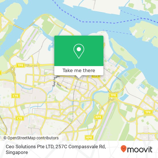 Ceo Solutions Pte LTD, 257C Compassvale Rd map