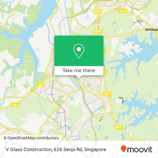 V Glass Construction, 626 Senja Rd map