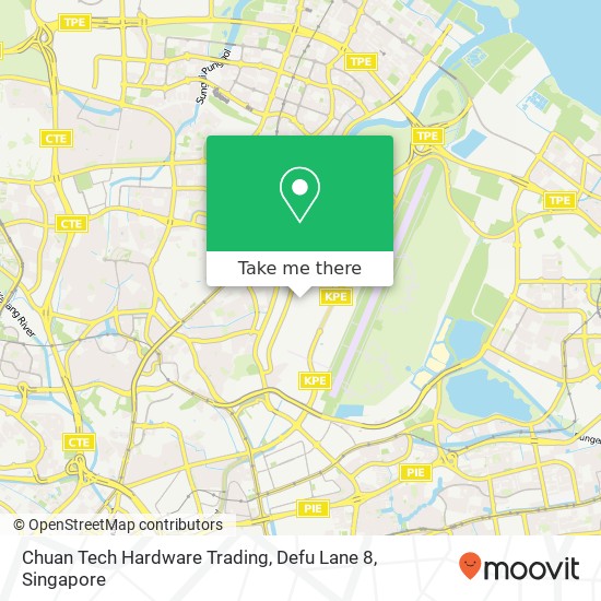 Chuan Tech Hardware Trading, Defu Lane 8地图