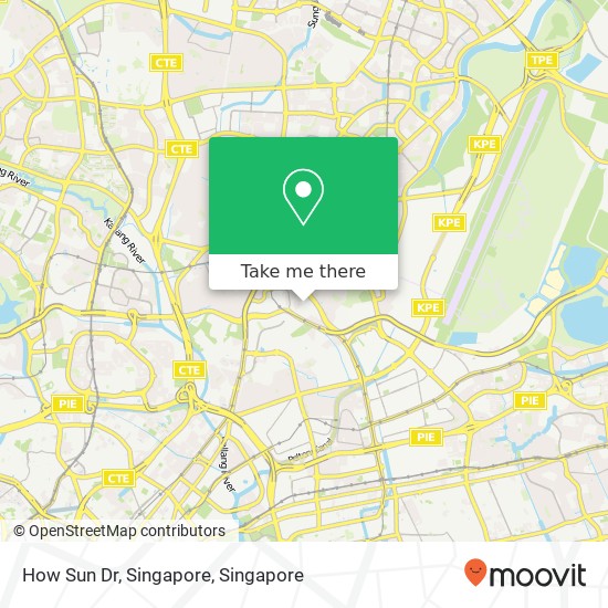 How Sun Dr, Singapore地图