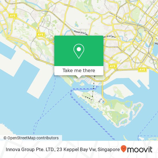Innova Group Pte. LTD., 23 Keppel Bay Vw map