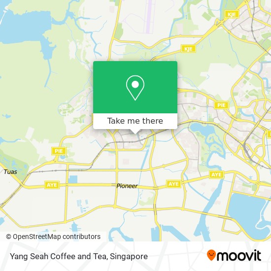 Yang Seah Coffee and Tea map