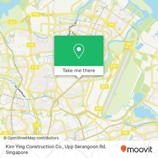 Kim Ying Construction Co., Upp Serangoon Rd map