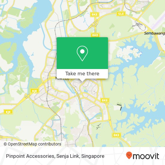 Pinpoint Accessories, Senja Link map