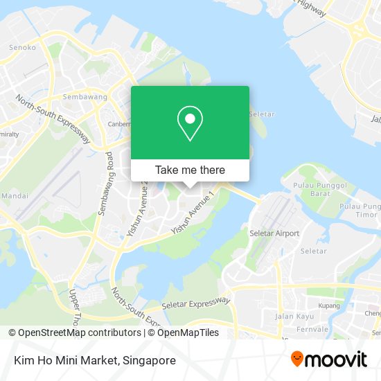 Kim Ho Mini Market map