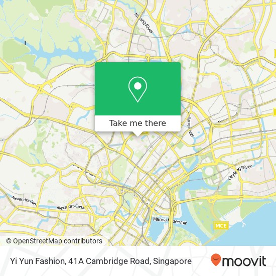 Yi Yun Fashion, 41A Cambridge Road map
