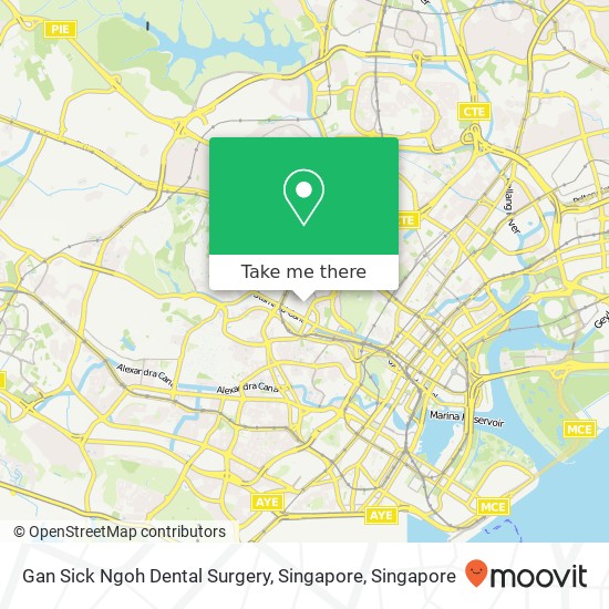 Gan Sick Ngoh Dental Surgery, Singapore地图