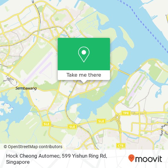 Hock Cheong Automec, 599 Yishun Ring Rd地图