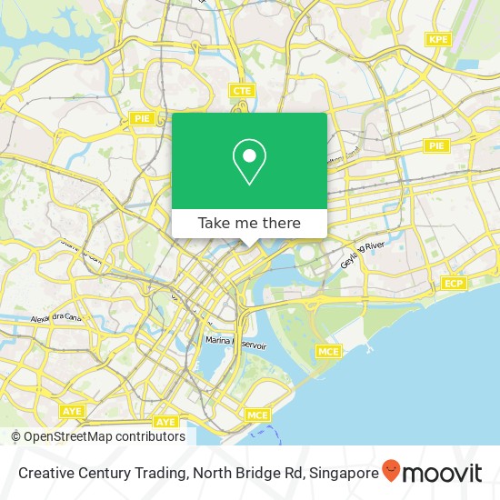 Creative Century Trading, North Bridge Rd map