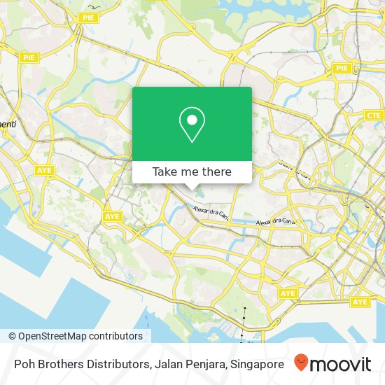 Poh Brothers Distributors, Jalan Penjara map