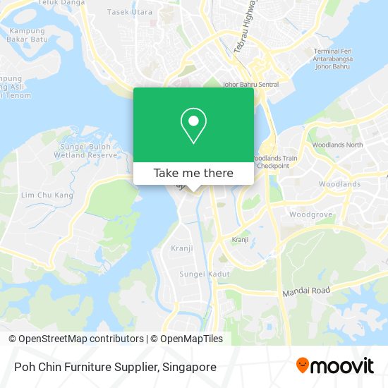 Poh Chin Furniture Supplier map