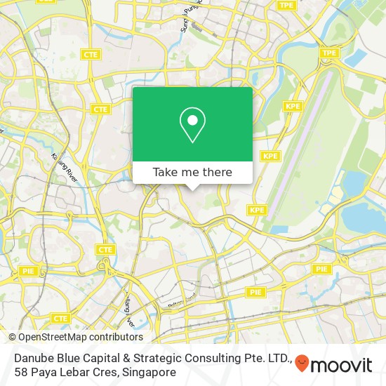 Danube Blue Capital & Strategic Consulting Pte. LTD., 58 Paya Lebar Cres map