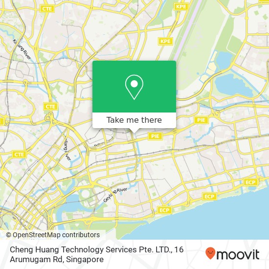 Cheng Huang Technology Services Pte. LTD., 16 Arumugam Rd map