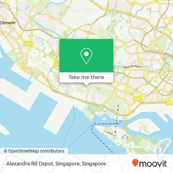 Alexandra Rd Depot, Singapore map