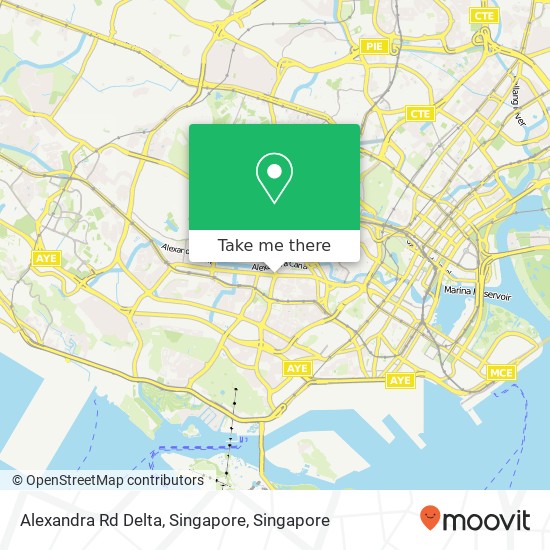 Alexandra Rd Delta, Singapore地图