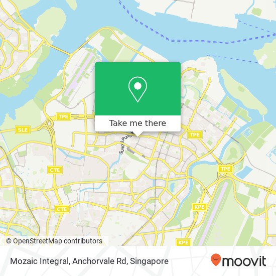 Mozaic Integral, Anchorvale Rd地图