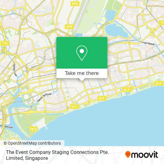 The Event Company Staging Connections Pte. Limited map