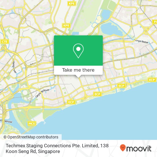 Techmex Staging Connections Pte. Limited, 138 Koon Seng Rd地图
