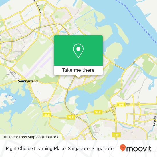Right Choice Learning Place, Singapore地图