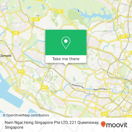 Nam Ngai Hong Singapore Pte LTD, 221 Queensway map