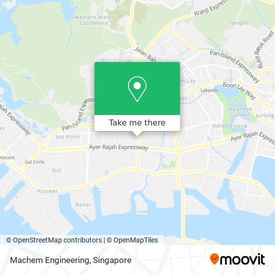 Machem Engineering map