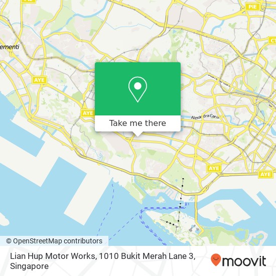 Lian Hup Motor Works, 1010 Bukit Merah Lane 3地图