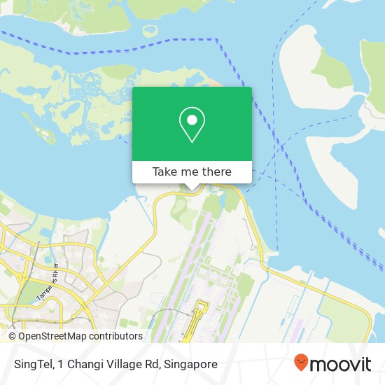 SingTel, 1 Changi Village Rd map