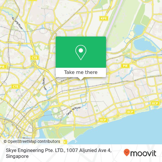 Skye Engineering Pte. LTD., 1007 Aljunied Ave 4地图