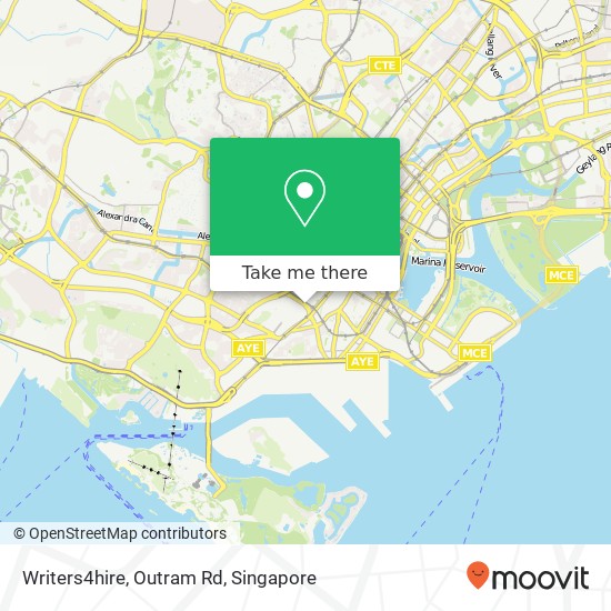 Writers4hire, Outram Rd map