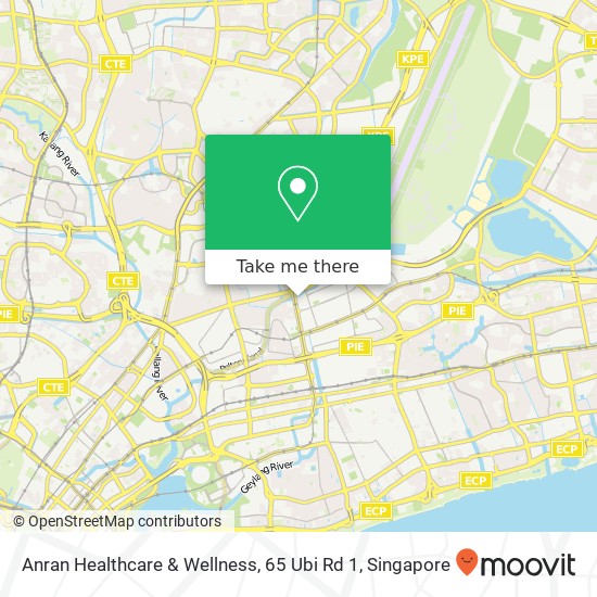 Anran Healthcare & Wellness, 65 Ubi Rd 1 map