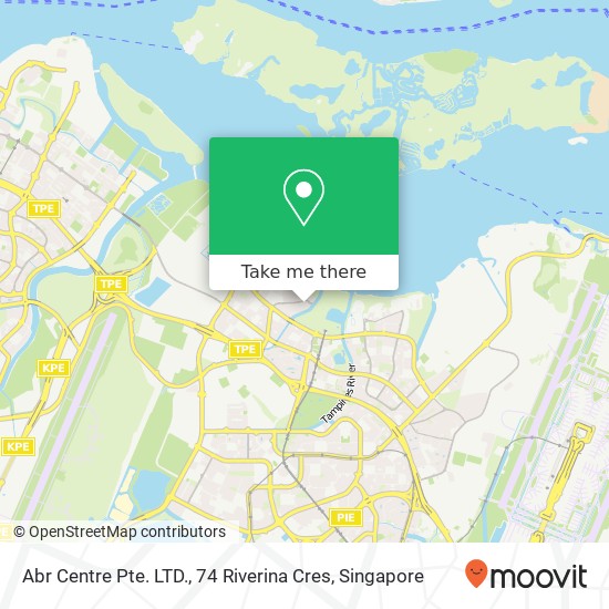 Abr Centre Pte. LTD., 74 Riverina Cres map