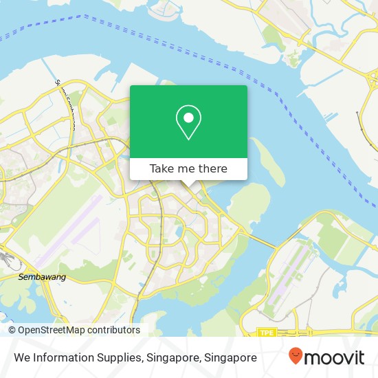 We Information Supplies, Singapore map