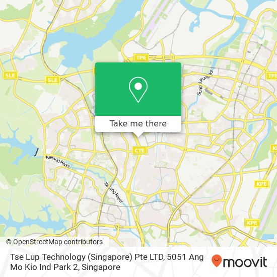 Tse Lup Technology (Singapore) Pte LTD, 5051 Ang Mo Kio Ind Park 2 map