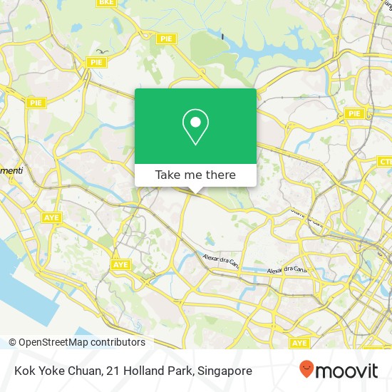 Kok Yoke Chuan, 21 Holland Park map