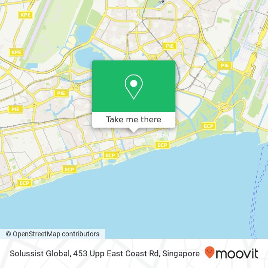 Solussist Global, 453 Upp East Coast Rd地图