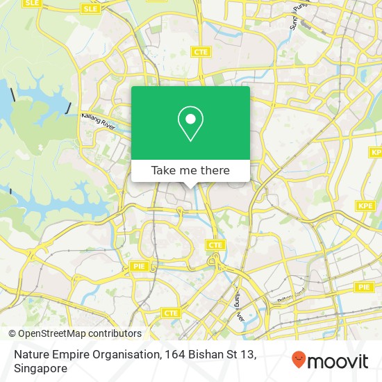 Nature Empire Organisation, 164 Bishan St 13地图