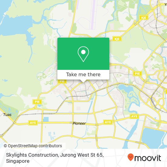 Skylights Construction, Jurong West St 65 map